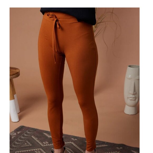 Known Supply Olympia Leggings in Camel - Picture 2 of 8